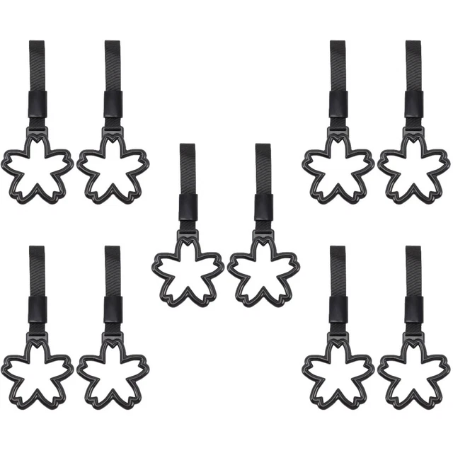 10 ud. anillos de agarre de coche coches refinamiento interior pieza flor de cerezo - forma coches