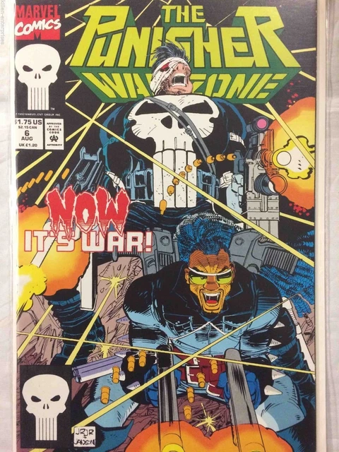 The Punisher: War Zone #6 Comic Book Marvel 1992