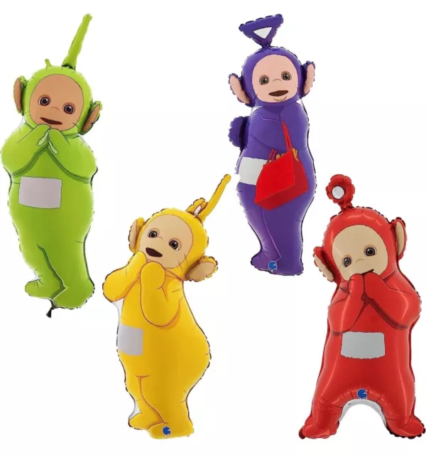 Teletubbies Dipsy Laa-Laa Tinky Winky Po supersized shaped balloons decorations