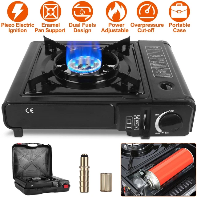 PORTABLE BUTANE GAS Stove Glowmaster GM911ES w/Carrying Case