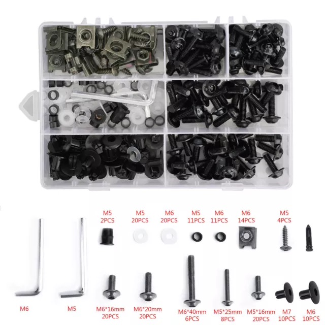 Fairing Bolts Screws Kit Set Fit For Yamaha YZF R6 R1 R25 125 R3 T-MAX MT XJ R1