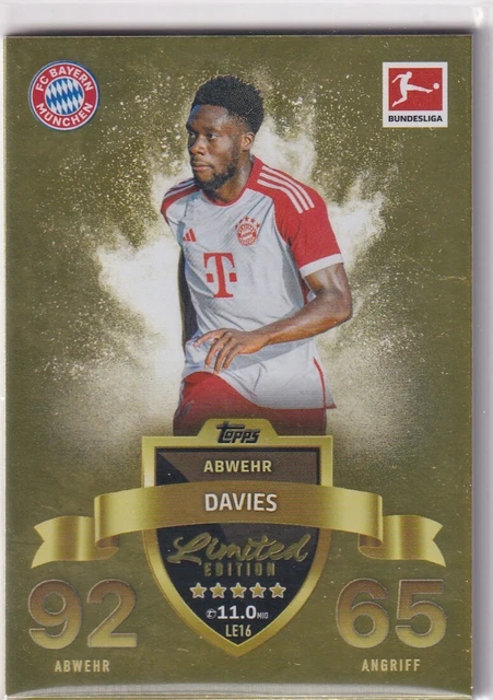 Topps Bundesliga Match Attax Cards Topps Bundesliga Match Attax 23/24 Limited Edition Cards - Choose From LE1 To LE22 Haaland Match Attax Topps Bundesliga Match Attax Cards Topps Bundesliga Match Attax 23/24 Limited Edition Cards - Choose From LE1 To LE22 Haaland Match Attax