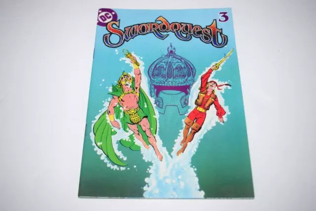 Swordquest Waterworld 3 Atari 2600 Video Game DC Comic Book Only
