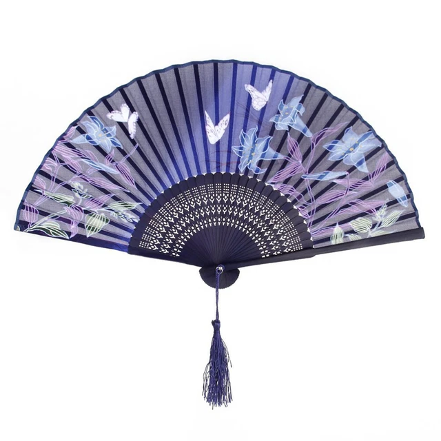 Ventilateur Pliant Bureau Éventail Portatif De Mariage Performance Sur