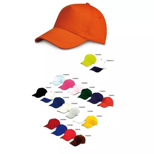 STOCK 50 PEZZI  ECONOMICO CAPPELLO CAPPELLINO UOMO DONNA cotone colorato 0MZE