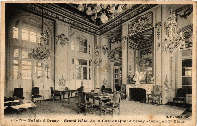 CPA PARIS 7e-Palais d'Orsay-Grand Hotel de la Gare ddu Quai d'Orsay (327843)