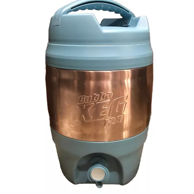 Bubba Keg 128oz 3.8L Stainless Steel Turquoise Large Thermos w Spout