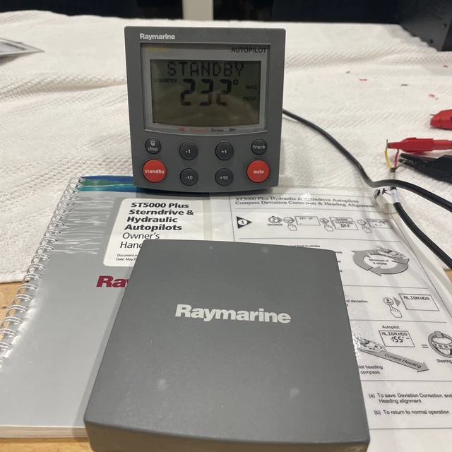 RAYMARINE ST5000+ PLUS Autohelm - Autopilot Control Head Unit $972.10 ...