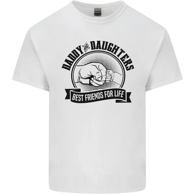 T-shirt papà & Daughters Best Friends festa del papà bambini bambini