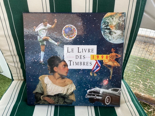 LIVRE COLLECTION LIVRE Des Timbres 1998 Complet Coupe Du Monde Stade