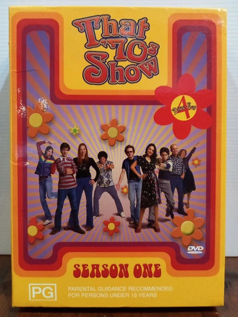 THAT ’70s SHOW Season 1 One DVD 4-Discs VGC Box Set Comedy Series Region 4 Aus