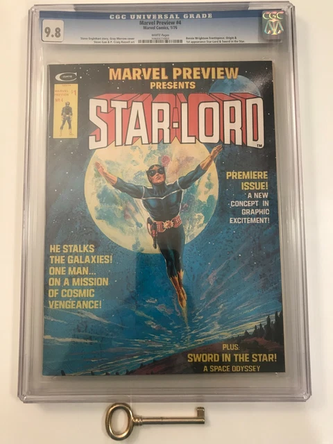 Marvel Preview #4 CGC 9.8 Origin & 1st Star-Lord (Peter Quill) Bronze Age Key!