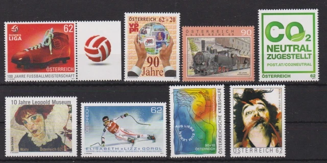 Österreich aus 2011 postfrisch Marken Lot 2011-4 siehe Bild