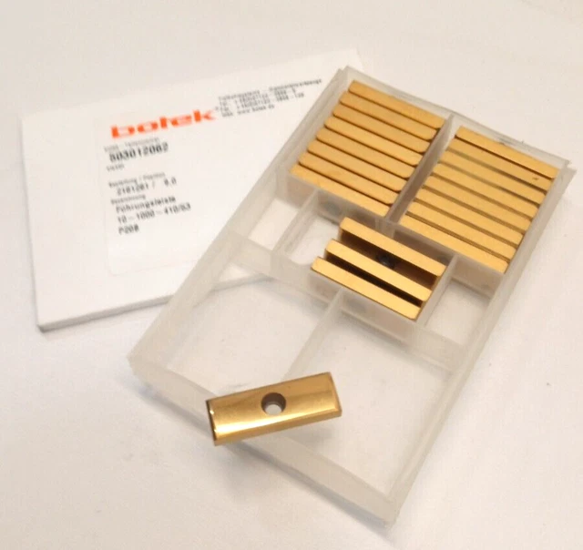 20x Botek P20B Führungsleiste 53012062 10-1000-410/53 Bohrkopf