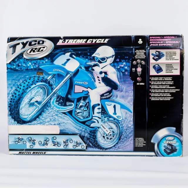 BNIB 2000 Tyco Taiyo R/C radio control X-Treme Chaparral blue