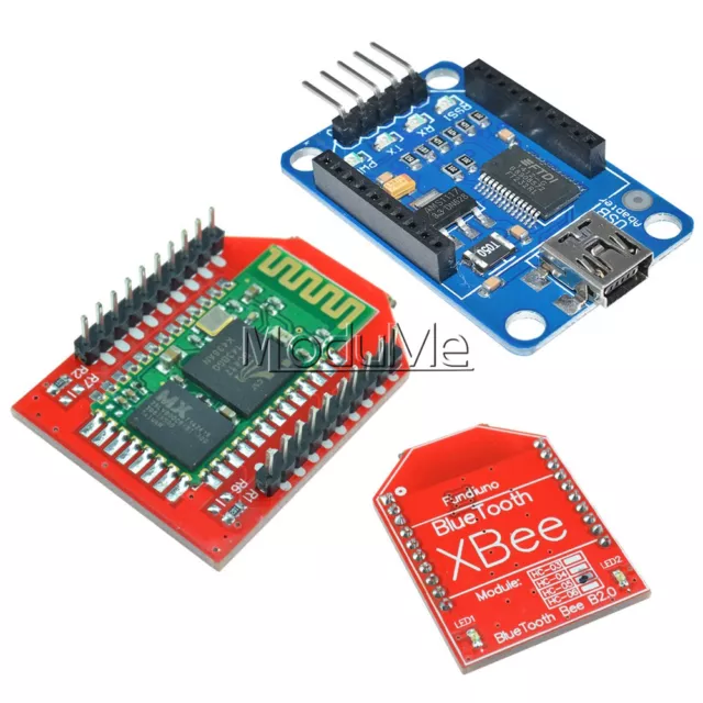 Arduino Bluetooth Bee Master and Slave module with Bluetooth Bee Xbee Adapter M