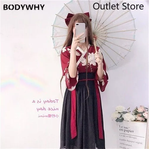 Women Kimono Floral Japanese Yukata Skirt Outfit Dress Vintage Party Clothes