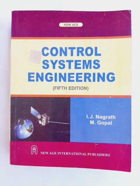 Ingeniería de sistemas de control por IJ Nagrath & M. gopal, 5th Ed., New...