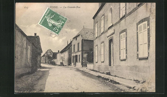 CPA Voise, la Grande-Rue 1909