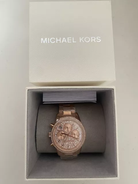 Michael Kors Ladies Rose Gold Watch