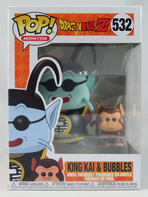 Funko Pop Animation : Dragon Ball Z - MAÎTRE KAIO & BUBBLES n°532 -  Neuf