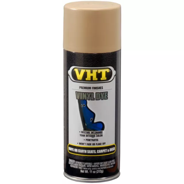 VHT Vinyl Dye Seat Dashboard Carpet Colouring Spray Desert Sand SP961