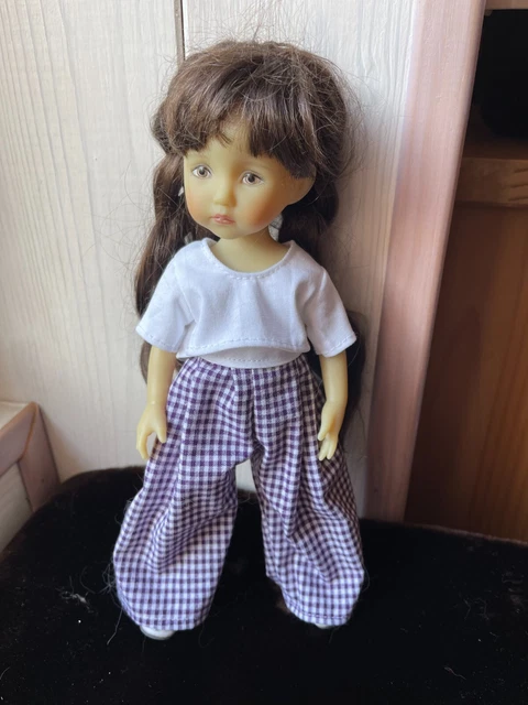 Tenue Poupée Dianna Effner Evianna Li'l Dreamer 28 Cm Laine Made In France