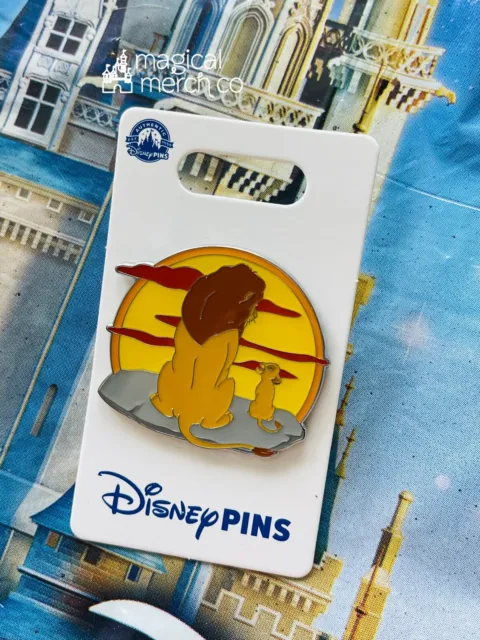 2023 Disney Parks The Lion King Mufasa & Simba Open Edition Pin