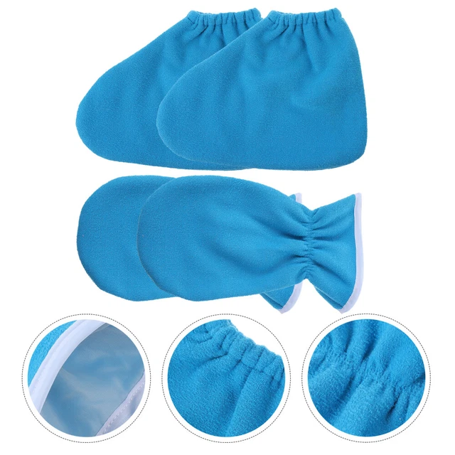 4 pz guanti pugni bambini con oli essenziali scarpe calze maschera piedi
