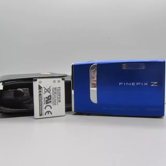 Fujifilm Digital Camera FinePix Z10fd 7.2MP Blue Tested