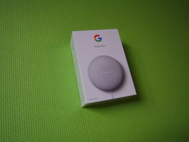 Google Nest Mini 2nd Generation Smart Speaker Home Assistant - Chalk