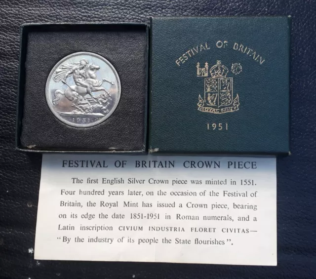 Festival Of Britain Crown Coin