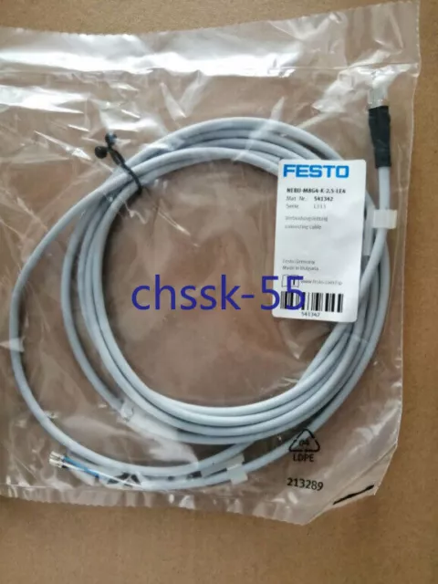 1PC New Festo NEBU-M8G4-K-2.5-LE 541342 Connect Cable Brand