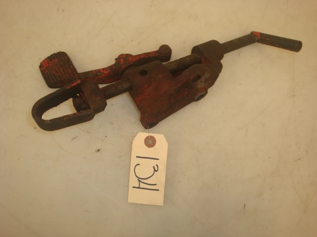 1977 Case David Brown 885 Tractor Parking Brake Lock Diff Lock Pedal Assembly