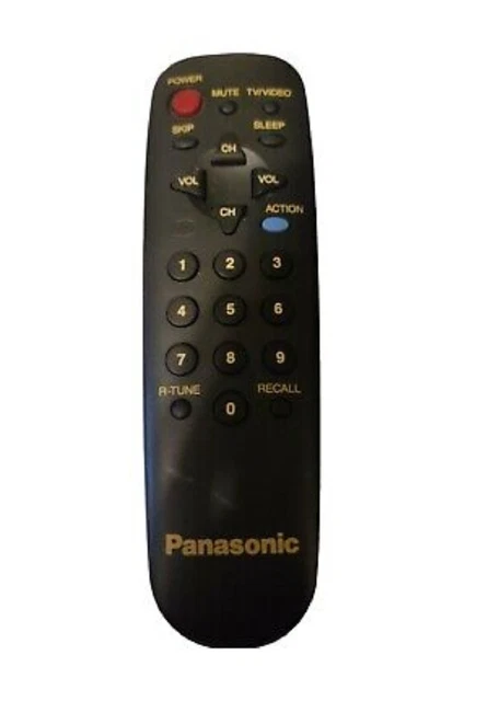 Panasonic EUR501337 Factory Original TV Remote CT-20G11, CT-2010S, CT-2011S Test