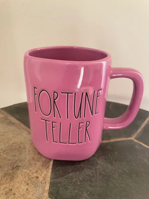 Rae Dunn Halloween Mug Purple Mug Ceramic - FORTUNE TELLER