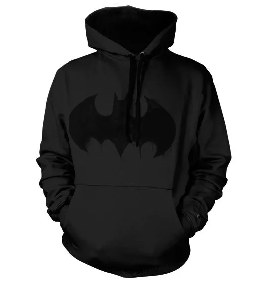 Licenza Ufficiale Batman - Batman Inked Felpa con Logo S-XXL Taglie