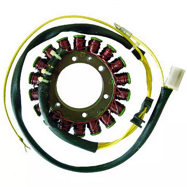 Stator Saprisa Three-Phase 18 Poles 12v 40a Aixam Moto Engine Spare Parts Moped