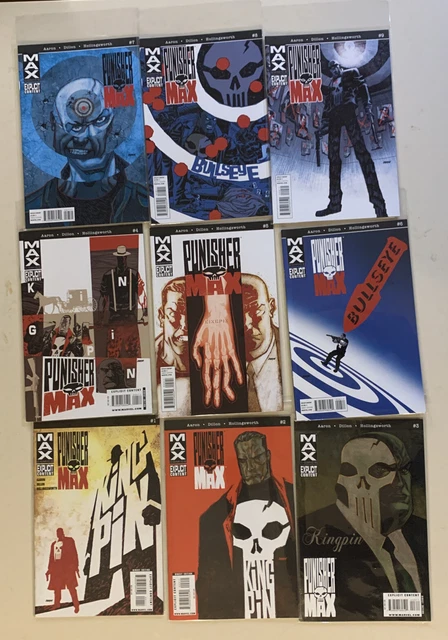Punisher Max #1-22 (Marvel 2010)  Full Run Jason Aaron