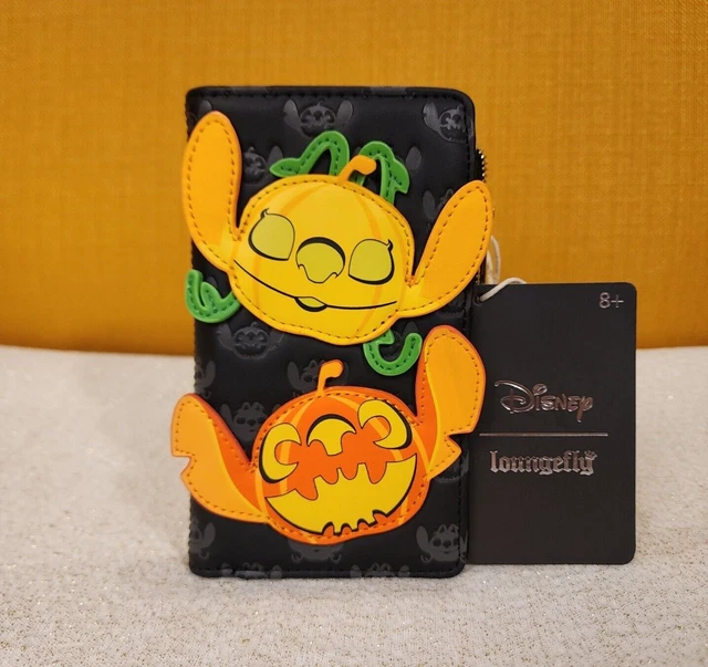 LOUNGEFLY DISNEY LILO & Stitch Angel JackOLantern GlowinTheDark