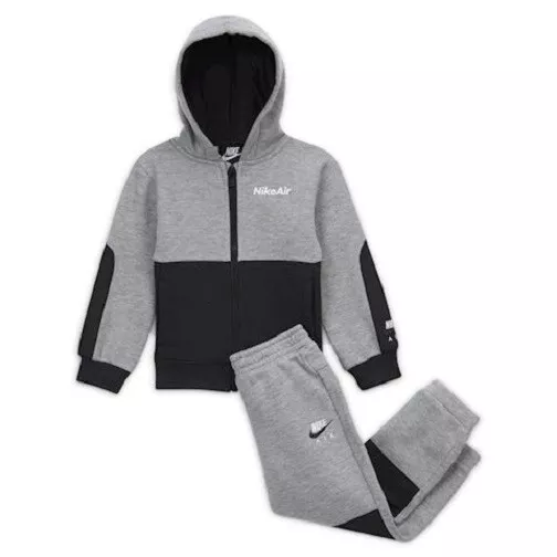 Nike Baby Trainingsanzug Jungen Mädchen DB6944-063 Jacke Hose von 18 Monten Neu