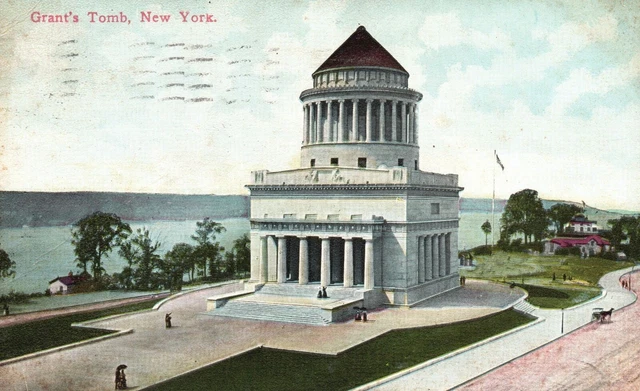 Vintage Postcard 1911 Grant's Tomb Building Historic Landmark New York Success