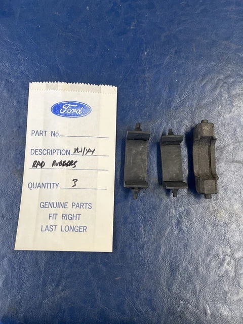 FORD NOS XW Xy Gt Gtho Radiator Rubbers X3 Falcon K Code $149.00 ...