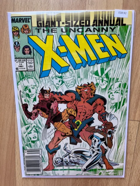 The Uncanny X-Men Vol 1 11 Newsstand 8.5 Mint High Grade E18-91