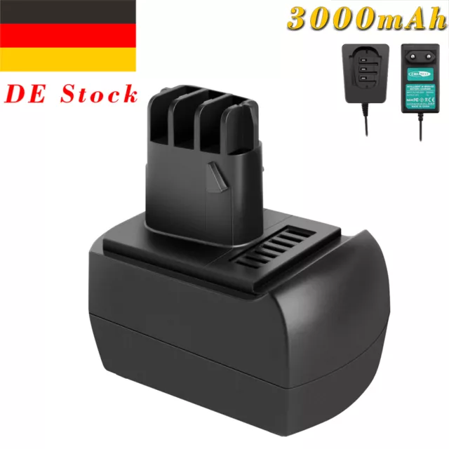 9.6V Ni-MH Akku/Ladegerät Für Metabo 6.31746 6.31728 BS9.6 BS9.6Impuls,ULA9.6-18