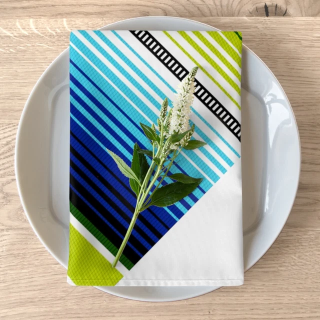 Uyway - Serene Andean Napkins - Relaxed Table Decor Addition 4-pc Set