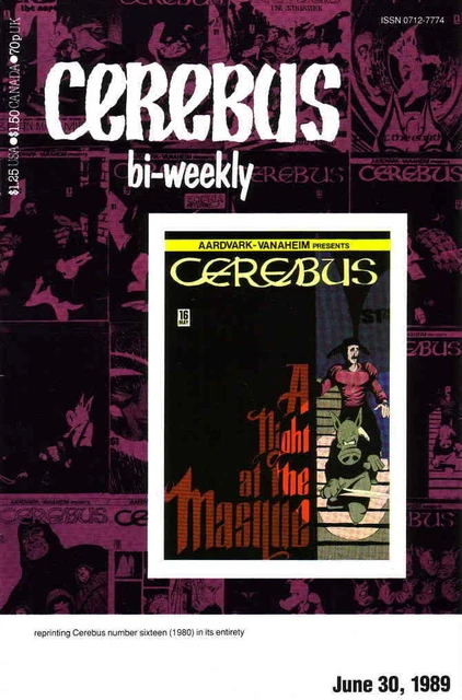 Cerebus Bi-Weekly #16 VF; Aardvark-Vanaheim | Dave Sim - we combine shipping