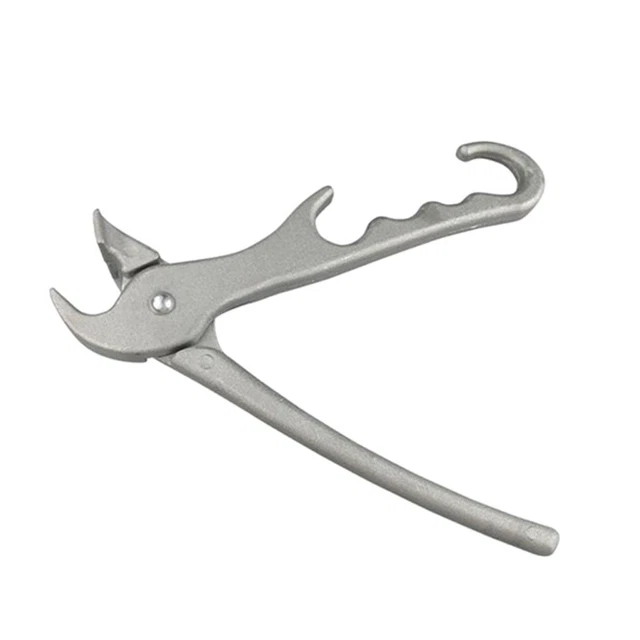 Pinza per pinza per pinza per ciotola per pizza anti-calda in alluminio, pentole