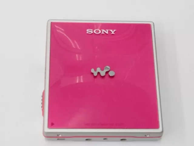 SONY MZ-E620 MD Walkman Lecteur MINIDISC Portable Rouge