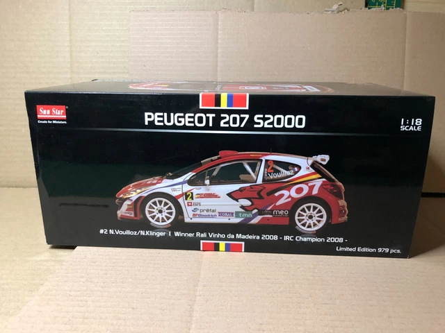 Peugeot 207 S2000 9 Rallye de Monte-Carlo 2009 Ogier - Ingrassia